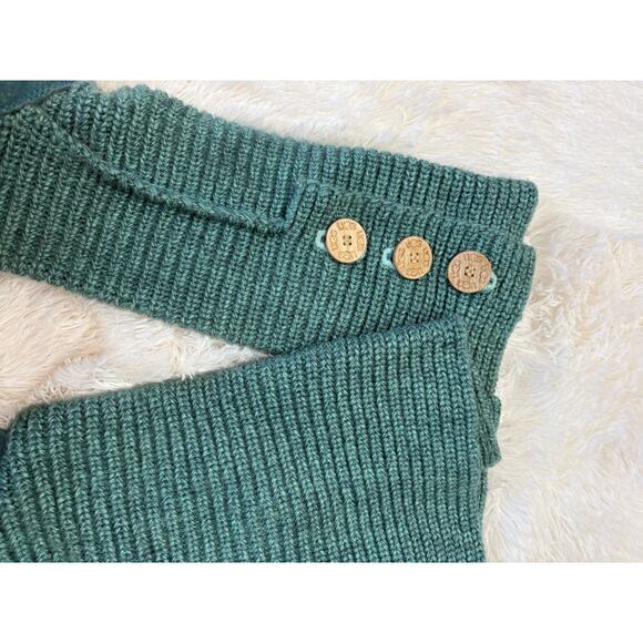 UGG Classic Cardy tall knit boots in a turquoise teal blue-green size 9 - Picture 3 of 10